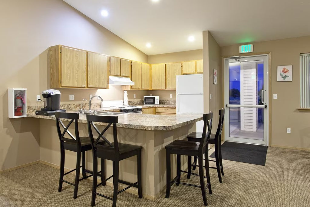 one-, two-, and three-bedroom homes, with expansive views