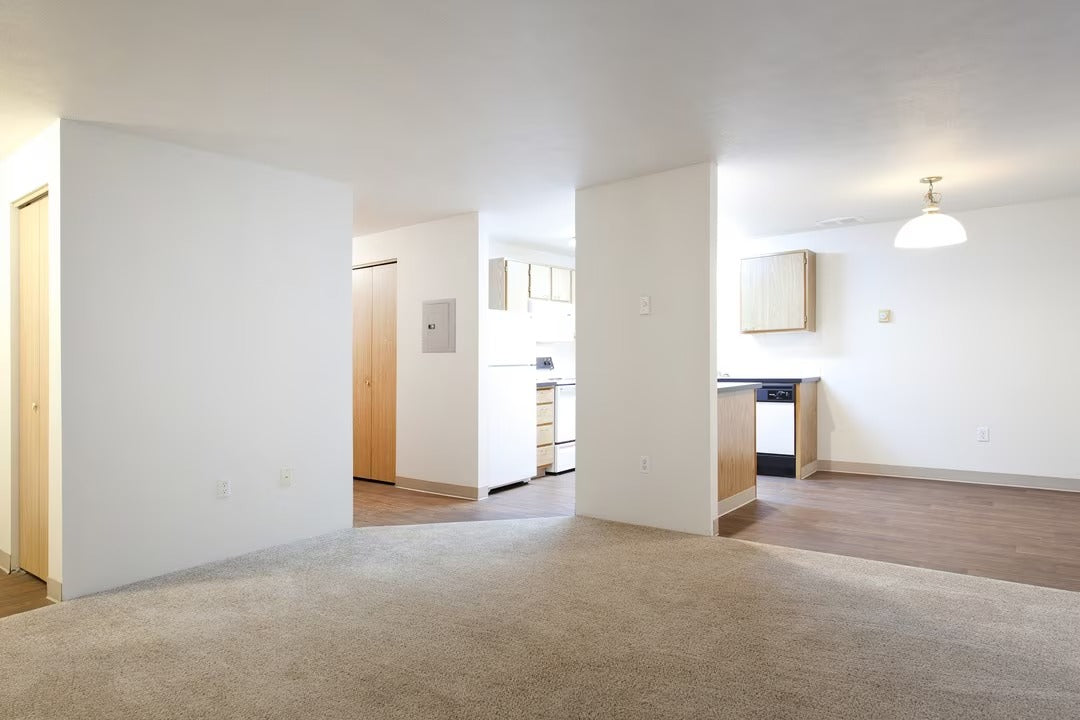 one-, two-, and three-bedroom homes, with expansive views