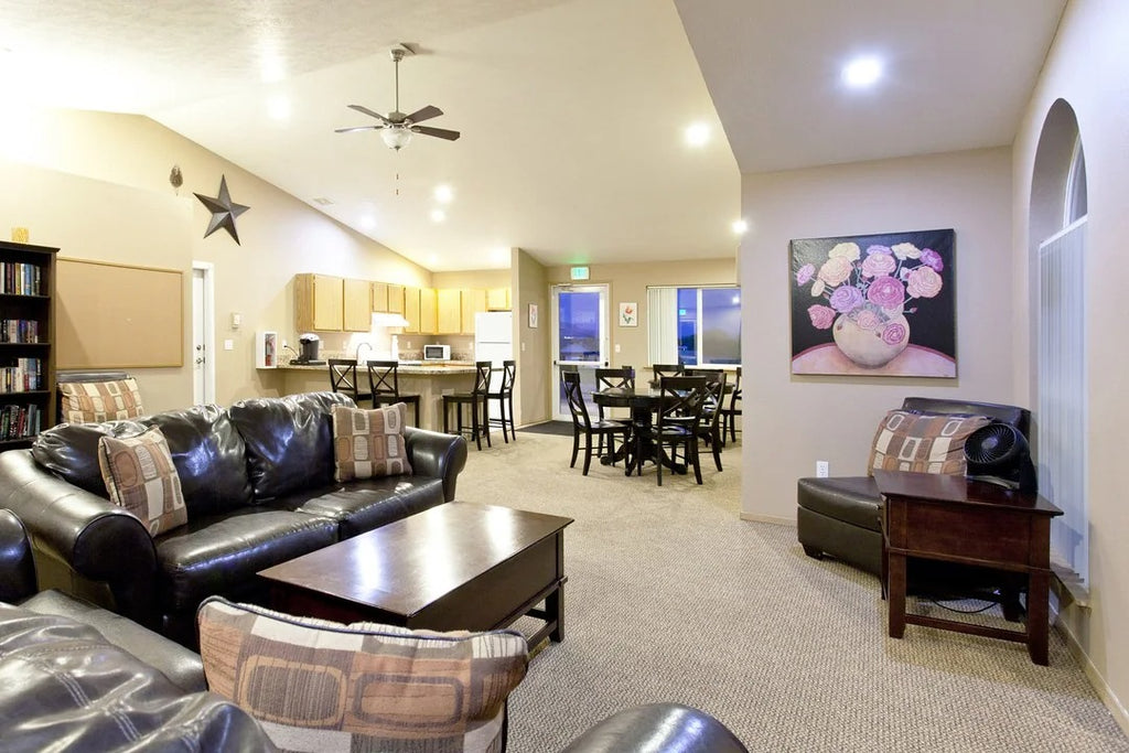one-, two-, and three-bedroom homes, with expansive views